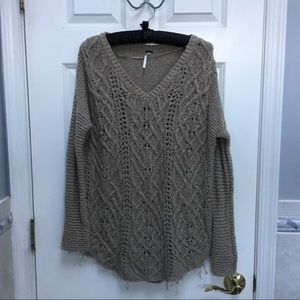 Tan sweater